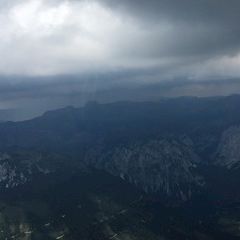 Flugwegposition um 12:24:12: Aufgenommen in der Nähe von Tragöß-Sankt Katharein, Österreich in 2221 Meter